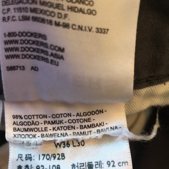 DOCKERS| straight fit pants 36X30 - Picture 7 of 11